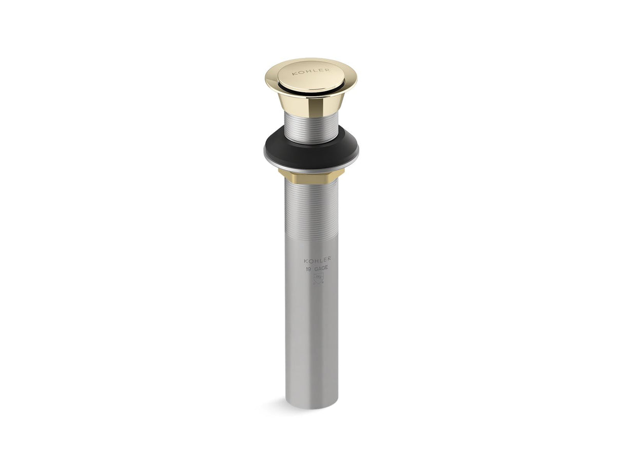 Clicker drain without overflow