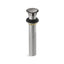 Clicker drain without overflow