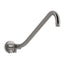 Gooseneck Rainhead arm with 2-way diverter
