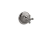 Artifacts® MasterShower® transfer valve trim with cross handle