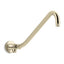Gooseneck Rainhead arm with 3-way diverter