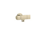 Exhale® Wall-mount handshower holder with supply elbow and volume control