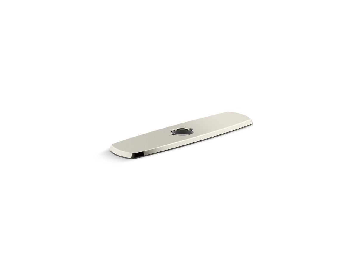 Graze® Three-hole kitchen faucet escutcheon