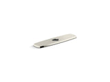 Graze® Three-hole kitchen faucet escutcheon