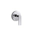 Composed® MasterShower® volume control valve trim with lever handle