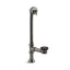 Iron Works® Decorative 1-1/2" adjustable pop-up bath drain for 5' whirlpool with tailpiece