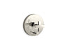 Composed® Rite-Temp® valve trim with push-button diverter and cross handle