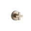 Composed® MasterShower® volume control valve trim with cross handle