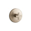 Composed® MasterShower® temperature control valve trim with cross handle