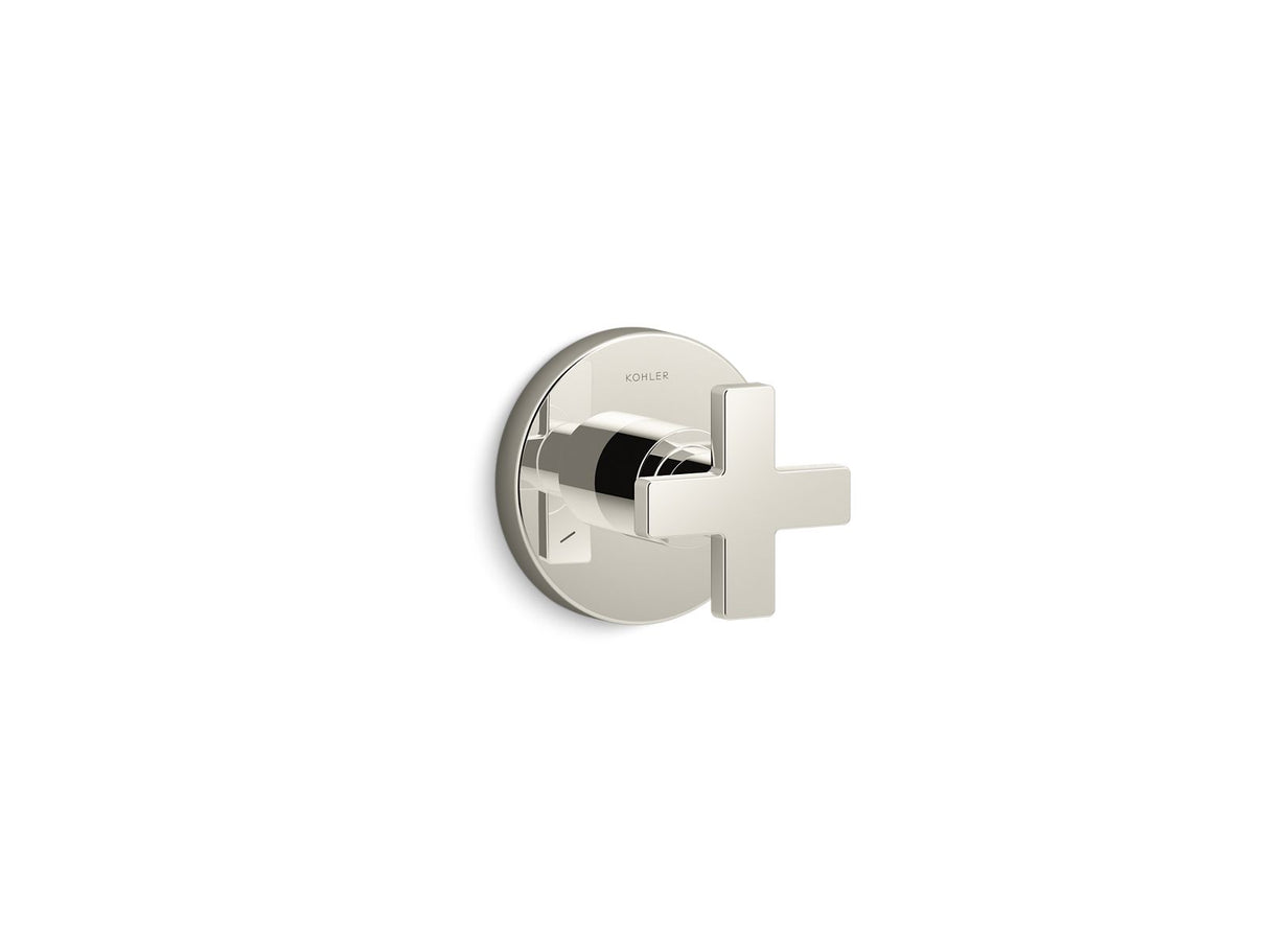 Composed® MasterShower® transfer valve trim with cross handle