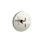 Composed® MasterShower® temperature control valve trim with cross handle