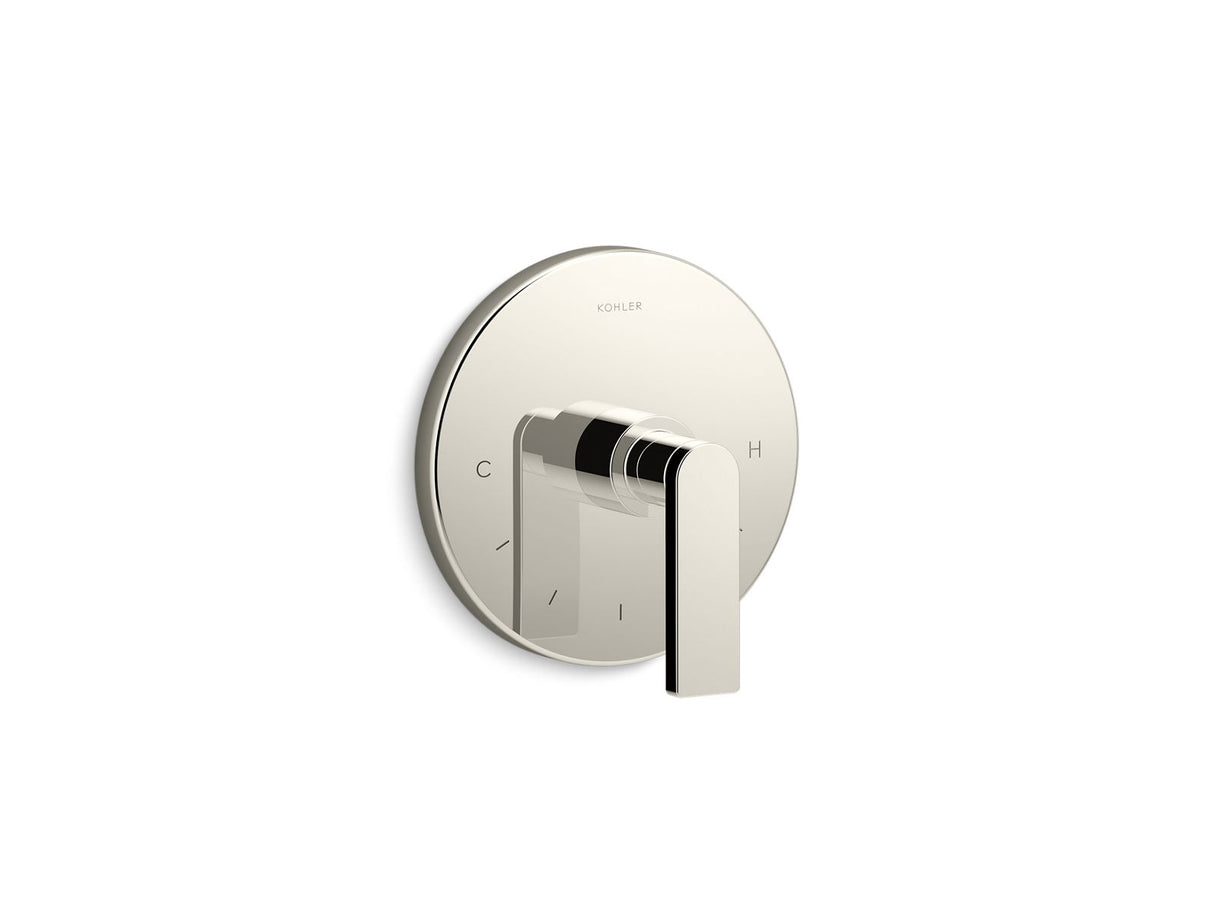 Composed® MasterShower® temperature control valve trim with lever handle