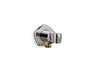 Occasion® Wall-mount handshower holder with supply elbow and check valve