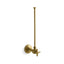 3/8" NPT angle supply with stop and annealed vertical tube