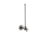 3/8" NPT angle supply with stop and annealed vertical tube