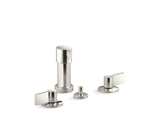 Components® Widespread bidet faucet with Lever handles