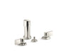 Components® Widespread bidet faucet with Lever handles