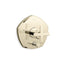 Occasion® Rite-Temp® valve trim with push-button diverter and cross handle