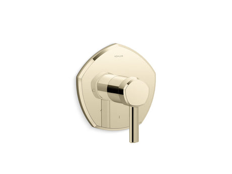 Occasion® MasterShower® temperature control valve trim with lever handle