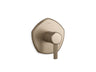 Occasion® MasterShower® temperature control valve trim with lever handle