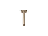 Statement® 6" ceiling-mount single-function rainhead arm and flange