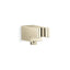 Statement® Wall-mount handshower holder with supply elbow and check valve