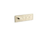 Anthem® Three-outlet recessed mechanical thermostatic valve control