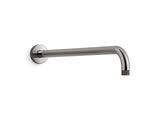 Statement® 19" wall-mount single-function rainhead arm and flange