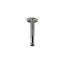 Statement® 6" ceiling-mount single-function rainhead arm and flange