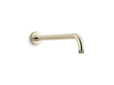Statement® 15-1/2" wall-mount single-function rainhead arm and flange