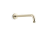 Statement® 15-1/2" wall-mount single-function rainhead arm and flange