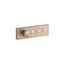 Anthem® Three-outlet recessed mechanical thermostatic valve control