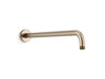 Statement® 19" wall-mount single-function rainhead arm and flange