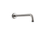 Statement® 15-1/2" wall-mount single-function rainhead arm and flange