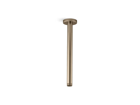 Statement® 12" ceiling-mount single-function rainhead arm and flange