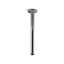 Statement® 12" ceiling-mount single-function rainhead arm and flange