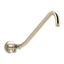 Gooseneck Rainhead arm with 2-way diverter