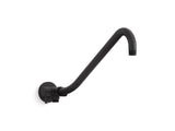 Gooseneck Rainhead arm with 2-way diverter