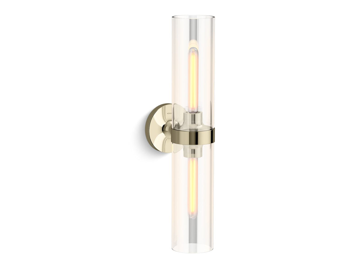 Purist® Two-light sconce