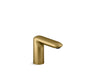 Kumin® Touchless faucet with Kinesis® sensor technology and temperature mixer, AC-powered