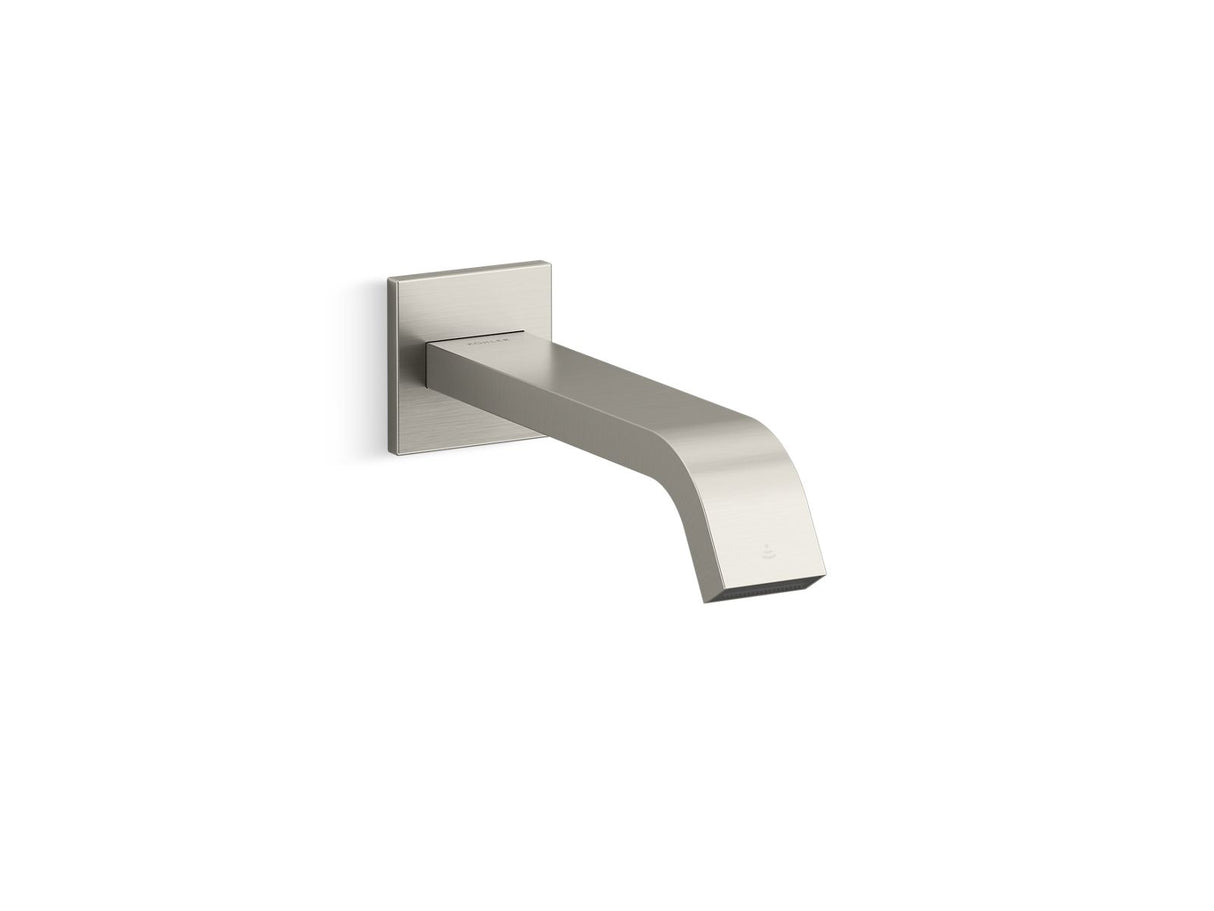 Loure® Wall-mount touchless faucet with Kinesis® sensor technology, Hybrid-powered