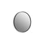 Essential 22" round framed mirror