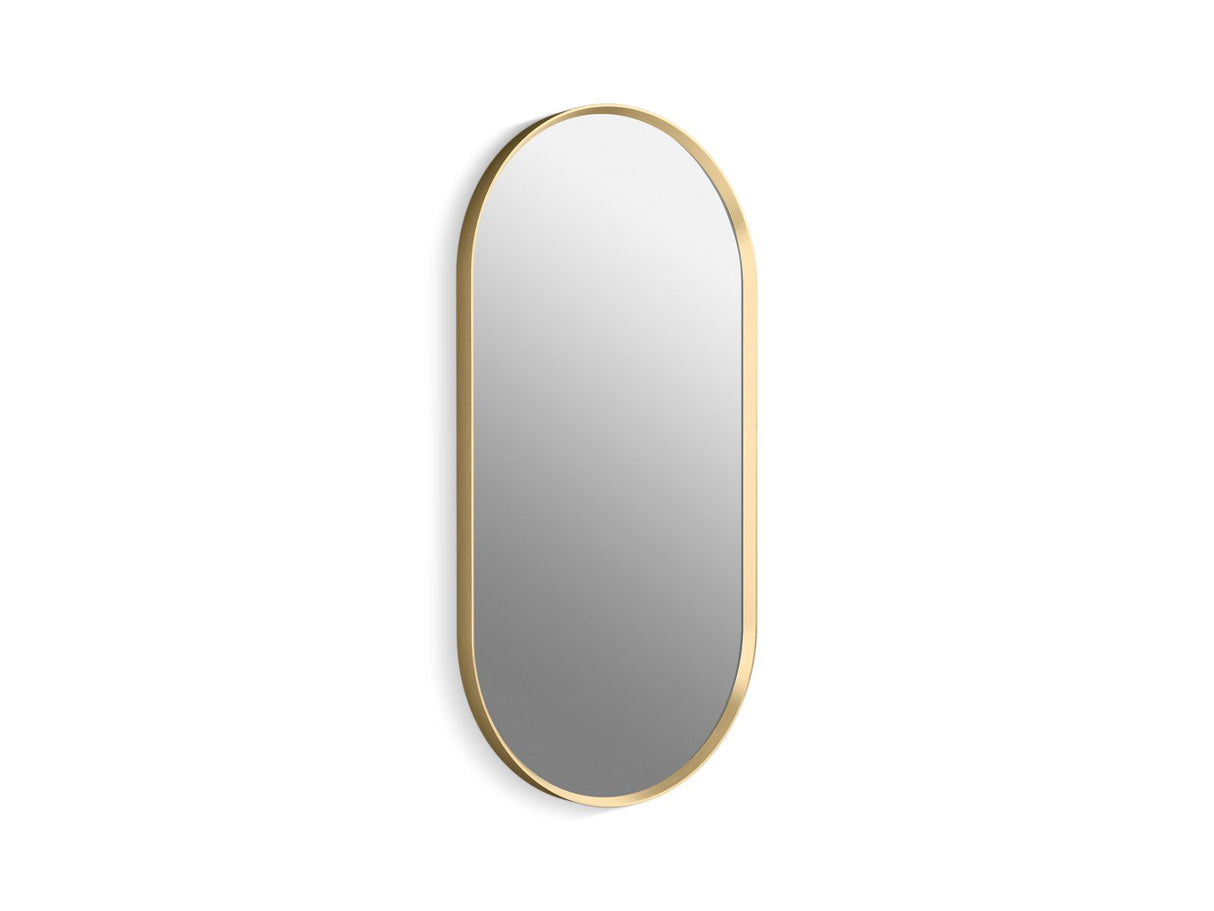 Essential 18" x 36" capsule framed mirror