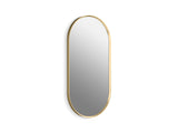 Essential 18" x 36" capsule framed mirror