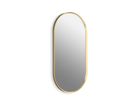 Essential 18" x 36" capsule framed mirror