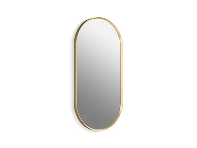 Essential 18" x 36" capsule framed mirror