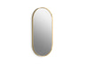 Essential 18" x 36" capsule framed mirror