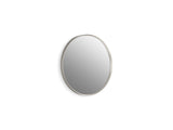Essential 22" round framed mirror