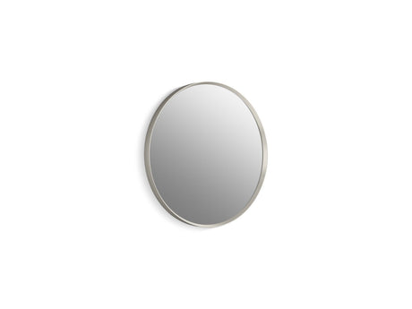 Essential 22" round framed mirror
