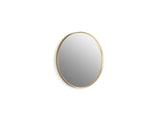 Essential 22" round framed mirror